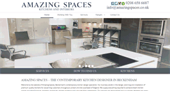 Desktop Screenshot of amazingspaces.co.uk